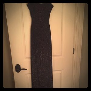 Purple Sparkle Formal Gown